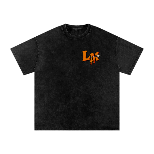 LOVE MONEY “ACID BLACK” LM OVERSIZED T-SHIRT BY MARC CHRISTOPHE